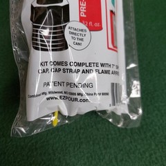 EZ-Pour Plastic Flexible Fuel Spout 7 inch pre mix spout for fuel additives