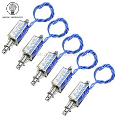1-10Piece JF-0530B 24V 5N/10mm Pull-Push-Type Reset-Style Solenoid Electromagnet