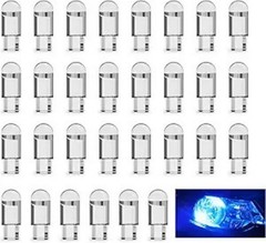 30-Pack T10 W5W 194 LED Light Bulbs, 0.36W 12V 6000K COB Interi Color: ICEBLUE