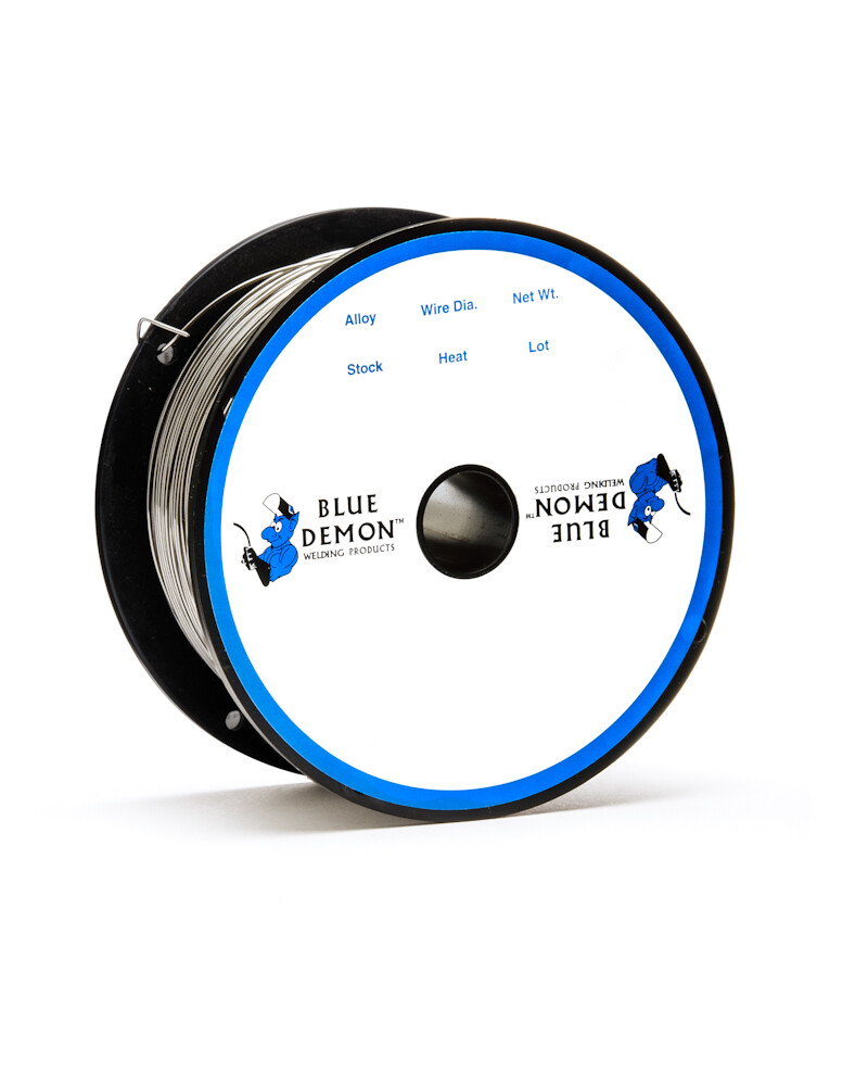 E71T-11 .035 Flux Core 2 lb Spool Welding Wire MIG Blue Demon