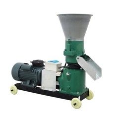 5mm Animal Feed Pellet Mill Machine Feed Granulator Machine 2 Head Rollers 220V