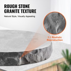 VEVOR Concrete Stamps 91 x 3 in Rectangular Polyurethane Stamp Stone Mat