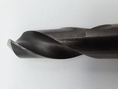 Vintage Unbranded 47/64 Drill Bit, HSS, .538 Shank, 4 1/2″ Length, New York, USA