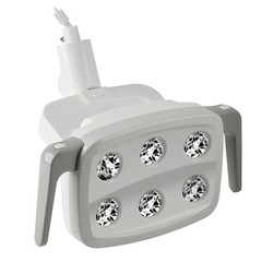9W Dental 6 LED Lamp Oral Light Ra90 Lamp For Unit Chair