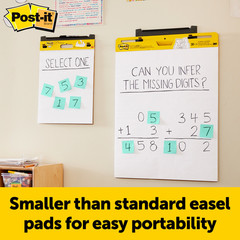 Post-it Super Sticky Mini Easel Pad: 15 in. x 18 in. / 20 sheets / 2-pack *20 sh