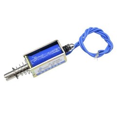 5/10PCS JF-0530B 24V 5N/10mm Pull-Push-Type Reset-Style Solenoid Electromagnet