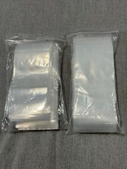 100 Small Reclosable Clear Storage Baggies Jeweler bags Accessory Eighths 2×4