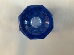 Cobalt Blue Vintage Dappen Dental, Manicure Dish Made In Japan