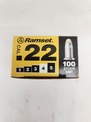 Ramset 42CW, Yellow master shot, triggershot, Hammer shot. #00607 .22 Caliber