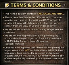 36″x 120″ Custom Vinyl Banner-13oz Premium Matte Vinyl *Design Ready Files Only*