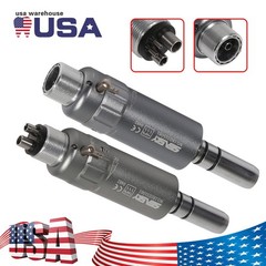 SKYSEA Dental Slow Low Speed E-type Air Motor Micromotor 4/2 Hole Handpiece