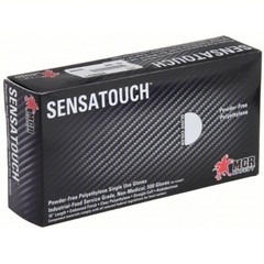 Case Of 20 MCR Disposable Gloves: Food-Grade, L Powder-Free, 500 packs 10,000
