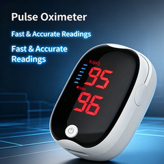 LCD Heart Rate tester Blood Oxygen Meter Fingertip Pulse Oximeter SPO2