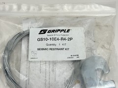 Gripple GS10-10E4-R4-2P Seismic Restraint Kit, 5/64″ X 10′