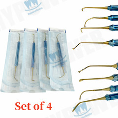 1Kit Dental Sinus Lift Instruments Kit Oral Surgery Lab Instrument 4Size