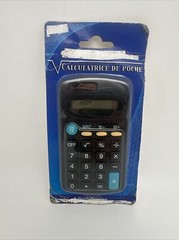 Jot 8 Digit Display Black Pocket Calculator New ( Box Damaged ) …..15