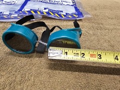 2 North Welder Goggles Dark Lens Welding Glasses Shield Eye Protection Safety