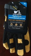 3 Pairs Wells Lamont Men’s HydraHyde Leather Work Gloves Select Size M, L, XL