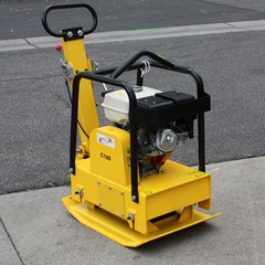 Reversible Plate Compactor Rammer Dirt Soil Asphalt Tamper W/9HP HONDA GX Engine
