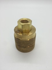 Mower Propane Tank Connector or Coupler, REGO 7142LF, LEFT HAND THREAD