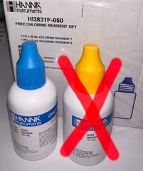 Unopened FREE Chlorine Reagent 1 Removed from HI3831F-050 Set Exp 3/2026 QTY 1