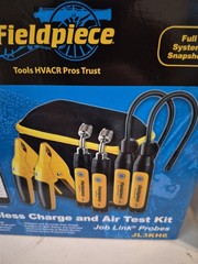 Fieldpiece JL3KH6 HVACR 350ft Battery Powered System Charge and Air Kit