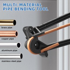 DOMINOX 4-IN-1 Tube Bender, Outer Diameter 3/16″, 1/4″, 5/16″, 3/8″, 0-180°