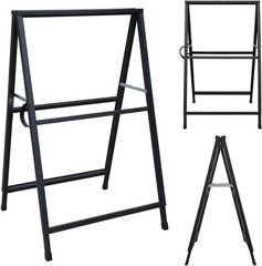 Weather-Resistant A Frame Sign Holder for 24×36 Posters – Portable Display