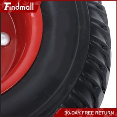 Findmall Fixed Plate 8″ Caster Wheels PU Load-Bearing Capacity 518 Pounds