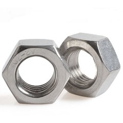 M10/M12/M14/M16/M18/M20/M22-M27 304 Stainless Steel Hexagonal Nut DIN934 SUS304
