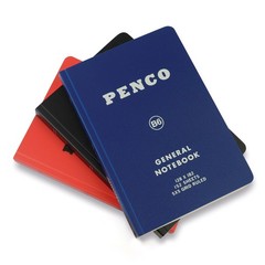 B6 Blank Notebook 300 Pages 5mm Grid Soft Plastic Cover 5×7 Inches Red