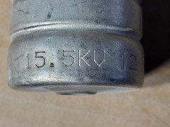 SURPLUS NEW BUSSMANN 15.5CAVH0.5E 0.5 Amp High Voltage H.R.C. Fuse – Parts