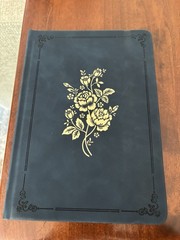 Archer And Olive Notes From Nature Blue Floral A5 Notebook Dot Grid