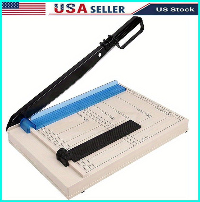 Paper Cutter,Paper Trimmer with Guard,12″ Cut Length Guillotine Paper Cutter