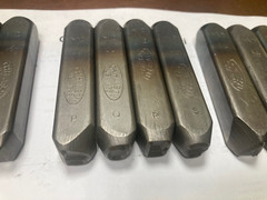 CH Hanson Individual HD 1/2″ Steel Stamp, See Specifics For Availability
