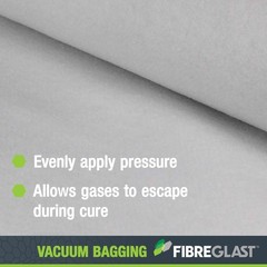 Fibre Glast Breather Bleeder Cloth, 1 Yard – Elite Lab Vacuum 1 Yard, Beige