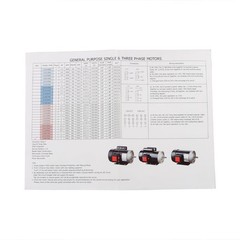 2 HP 1800 RPM General Electric Motor 3 Phase 56C Frame TEFC 230 / 460 Volt New