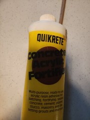 Concrete Acrylic Fortifier,No 861014, Quikrete Companies