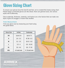 *1,000-Piece* Vinyl Exam Medical Gloves Clear Large VPF66100 Ammex Professional