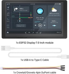 Display 800×480, 7 Inch HMI Basic RGB TFT LCD Touch Screen with Acrylic Case,…