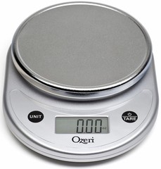 Ozeri® Pronto® Digital Multifunction Kitchen and Food Scale with All Silver