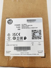 New AB 25B-D2P3N114 Ser A PowerFlex 525 0.75kW (1Hp) AC Drive Sealed