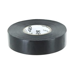 Black Electrical Tape – 20 Roll Pack (60′ x 3/4″ x 0.07″ )