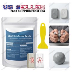 Steel Reinforced Epoxy Putty Waterproof Repair Clay for Metal Wood Car Crack Fix