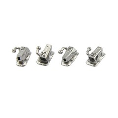200 Orthodontic Buccal Tube 1st 2nd Molar Tubos Ortodoncia Roth MBT 022 Bondable