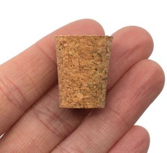 10PK Cork Stoppers, Size #6 – Tapered Shape – Eisco Labs
