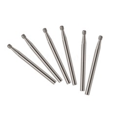 Dental Midwest Friction Grip FG #4 Round Carbide Burs 100/Pk