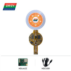 1.6 Inch 400*400 Pixels Resolution 262K Colors COF Structure IPS TFT LCD Display