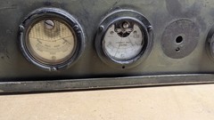 As-is* MEP 0260 Vintage Generator Set Control Box Military Gasoline Engine 3KW