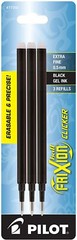 Pilot FriXion Ball Erasable Gel Ink Refills, Extra Fine Point, 3 Packs